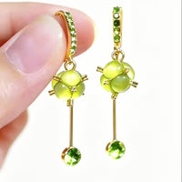Luxury Bloom Drop Earrings