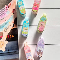 Foldable Mirrors Designed Hair Brushes