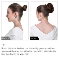 Synthetic Messy Bun Extension