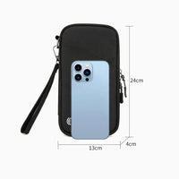 Unisex Multi-Functional family Passport Holder, with Adjustable Shoulder Strap