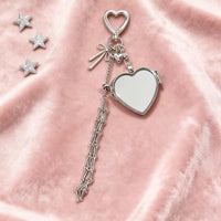 GlowLipstick Charm Keychain