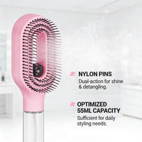 2 in 1 Brazil Spray Hair Brush