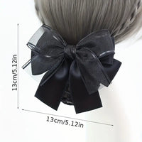Elegant Ribbon Bow Hairnet