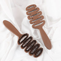 Portable Bristle Fluffy Styling Volumizing Hair Brush
