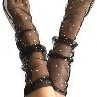 Net Frill Ankle Socks