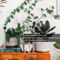 Leaf-Shaped Plant Climbing Wall Fixture Clips