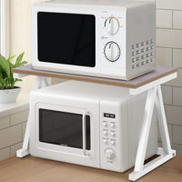 Multi-Functional 2-Layer Microwave Overhead Rack