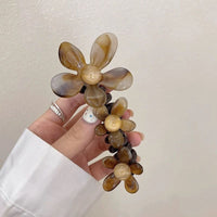 Pearl Flower Hair Scrunchies