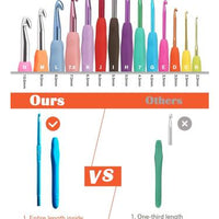 Styllent Ergonomic Crochet Hook
