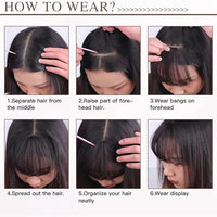 Front Bangs Hair Extension