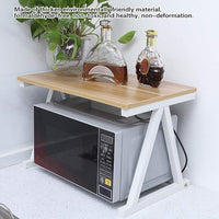 Multi-Functional 2-Layer Microwave Overhead Rack