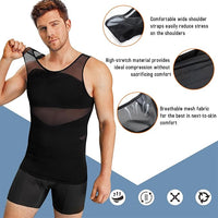 Menβs Compression Shirt Body Shaper