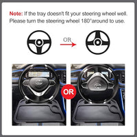 Car Steering Wheel Eating Table Tray