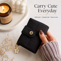 Premium Puffer Mini Wallet