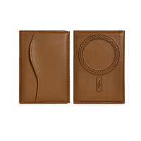 PU Leather Card Holder Wallet with Mobile Stand