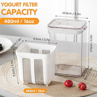Multifunctional Yogurt Filter with Fine Mesh Strainer