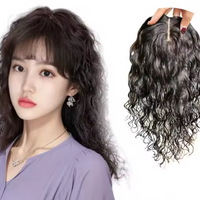 Curly Massive Smooth Hair Extension On Top