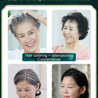 3-in-1 hair dye shampoo