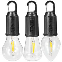 Waterproof LED USB Rechargeable Camping Light Bulb with Hook