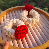 Crochet Rose Gajra
