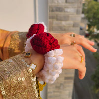 Crochet Rose Gajra