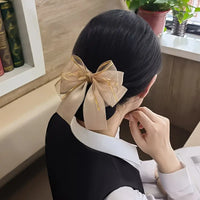 Elegant Ribbon Bow Hairnet