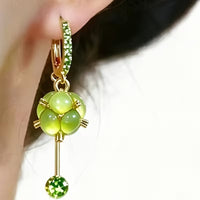 Luxury Bloom Drop Earrings