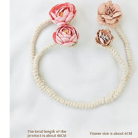 Branch Flower Flexible Metal Curtain Buckle