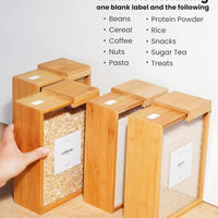 Premium Wooden Grain Dispenser