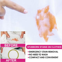 Clothing Care Clean Wipes