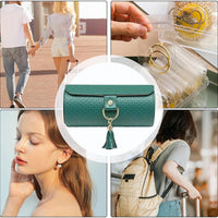 3-Layer Leather Jewelry Organizer Holder