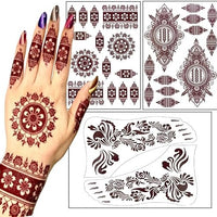 Mehndi Waterproof Sticker