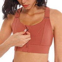 Premium Quality Zipper Sports Bra