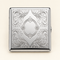 Vintage Silver Engraved Wallet