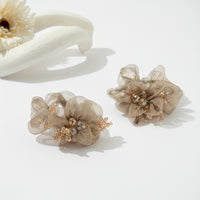 Elegant Retro Hollow Flower Hair Clip