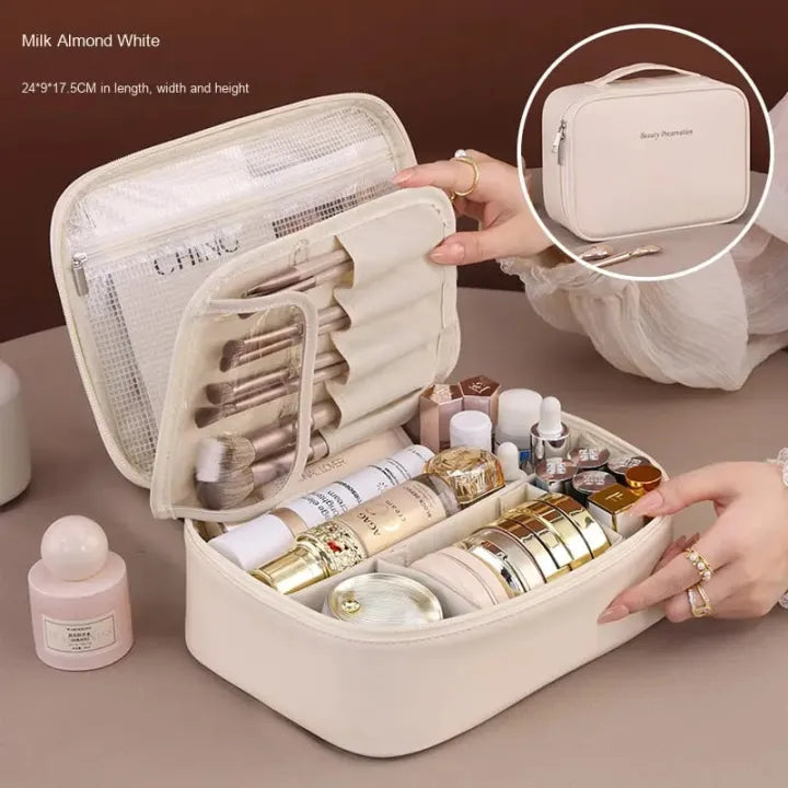 The Luxe Large-Capacity Cosmetic Bag