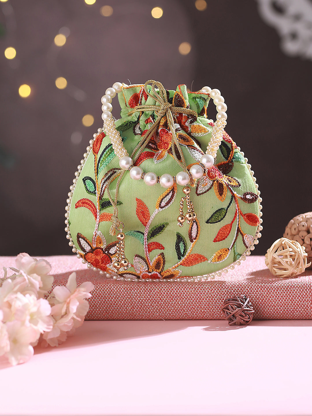 Cosmetic Jewelry Potli Bag