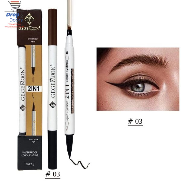 Flawless 2 in 1 Eyeliner Eyebrow Pen
