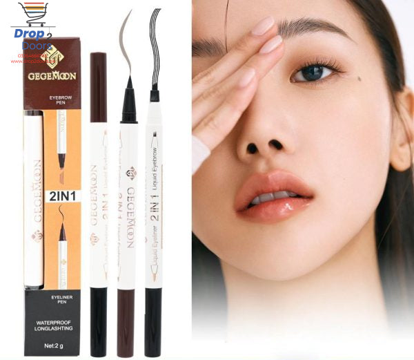Flawless 2 in 1 Eyeliner Eyebrow Pen