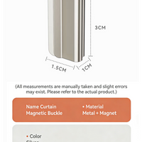 Magnetic Curtain Buckles
