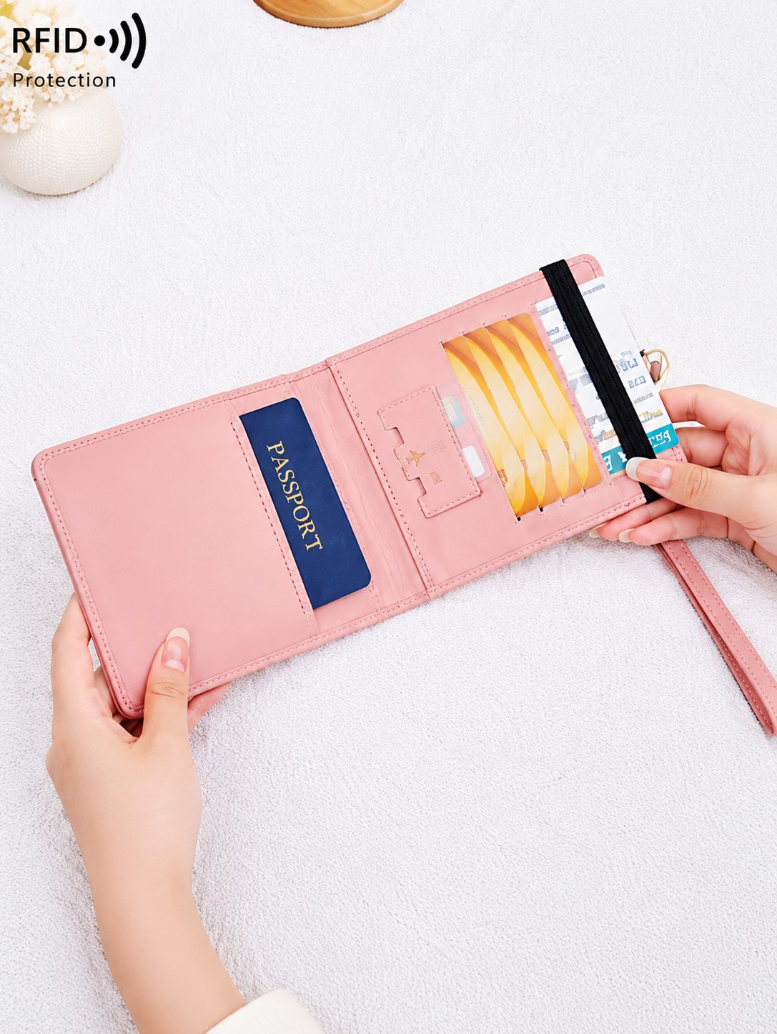 TravelGuard PVC Passport Holder