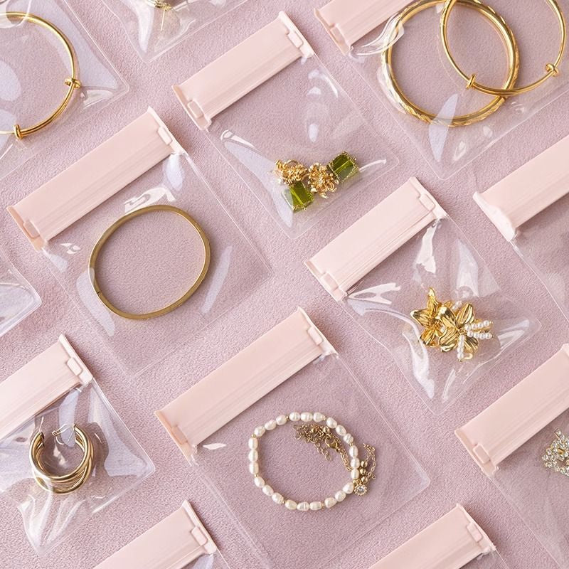 Transparent Waterproof Jewelry Storage Zip Bag