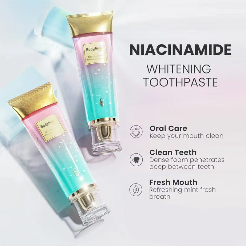 Niacinamide Whitening Toothpaste - For Healthier, Whiter Teeth!