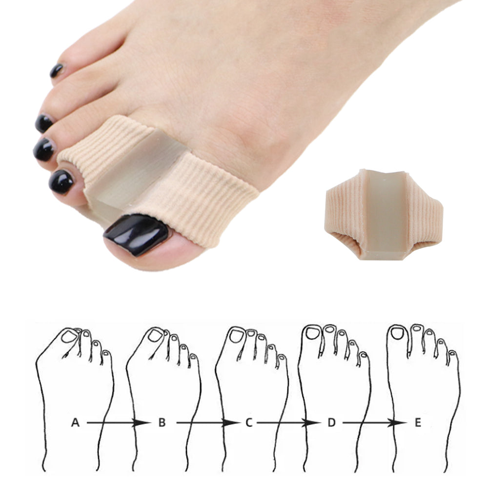Dual-Hole Gel Toe Separator