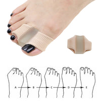 Dual-Hole Gel Toe Separator