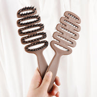 Portable Bristle Fluffy Styling Volumizing Hair Brush