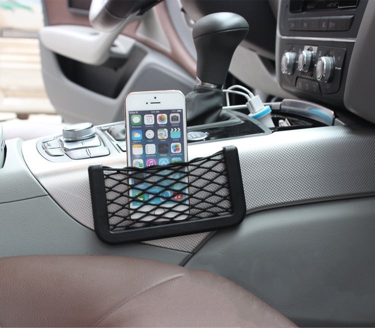 Car Mesh Organizer – Premium Pocket Storage Solution