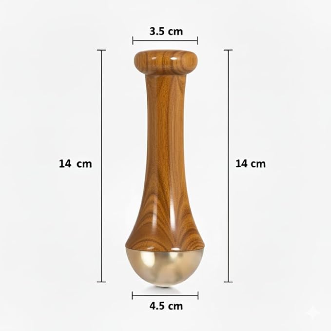 Kansa Facial Massager Bronze