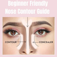 2-in-1 Makeup U-Shaped Brush for Nose Contouring