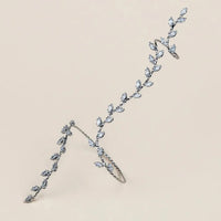 Sparkling Vine Bracelet Ring